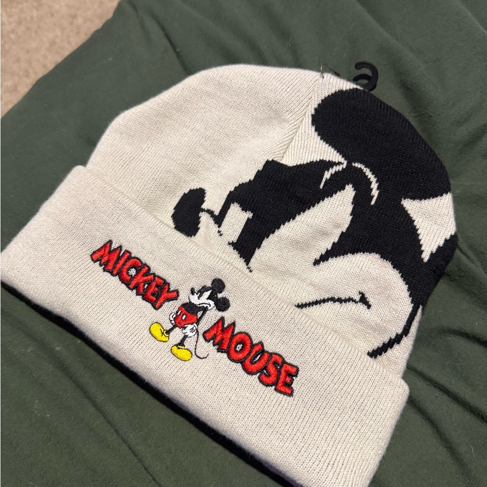 Disney Mickey Mouse Beanie - Black, White, and Red